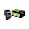 LEXMARK 802K toner cartridge black low capacity 1.000 pages 1-pack return program 80C20K0