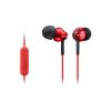 SONY MDREX110APR.CE7 WIRED IN-EAR Headphones with Microphone, Red MDREX110APR.CE7