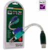 USB adapter kabel 1xUSB-2xPS2