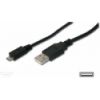 USB kabel A/moški<>B/moški micro 1m